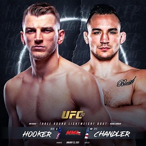 Michael Chandler vs Dan Hooker officialisé pour l'UFC 257