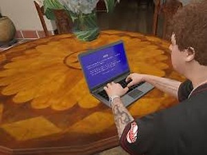 Jimmy searching for Niko Bellic (Easter egg )