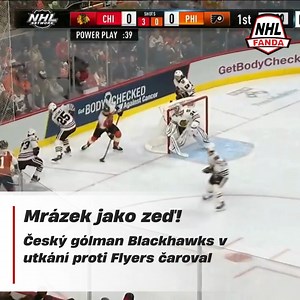 Petr Mrázek 😮 . #petrmrazek #chicagoblackhawks #nhlblackhawks | Fanda-NHL.cz - vše pro fandy NHL