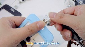 Amazon.com: GAUENEEN Badge Reel, Retractable Badge Holder with Carabiner Reel Clip and Key Ring, Retractable ID Badge Holder Key Card Holder, Black : Everything Else