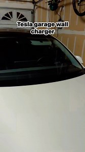 Tesla garage wall charger #tesla #wallcharger #teampowerhugs | Nestor Pascua