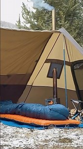 Backpacking campsite setup 🏕️ #bushcraft #3Wstove #outdoors