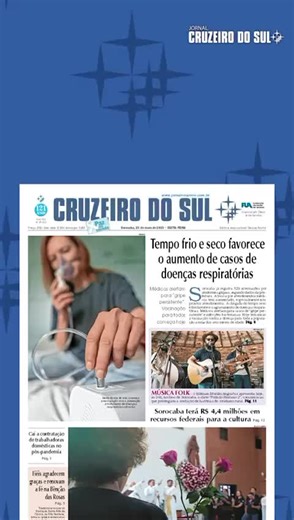 Confira o resumo das principais notícias da edição desta sexta-feira, 23 de maio de 2025, do jornal Cruzeiro do Sul. Fique por dentro de tudo o que acontece em Sorocaba e região acessando jornalcruzeiro.com.br 🎤: Thaís Marcolino 🎥: Daniel Gouveia | Jornal Cruzeiro do Sul