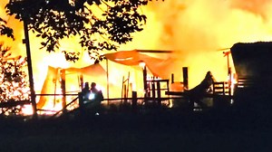 15 horses dead after massive fire in barn on Houston's Northeast Side