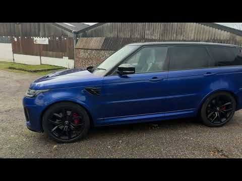motodrome 2019 range rover sport SVR for sale walkaround