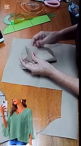 21K views · 376 reactions | Patronaje de blusa señorial ✂️淋痢 #costurafacil #tallerdecostura #modista #costuraparaprincipiantes #costuracreativa #corteyconfeccion #patrones | Diseños Yolet | Facebook
