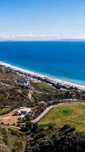 JUST LISTED • 35 acres of land nestled above Malibu’s Carbon Beach,...