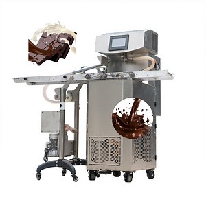 [Hot Item] CE Approved Automatic Lst Chocolate Tempering Enrobing Equipment