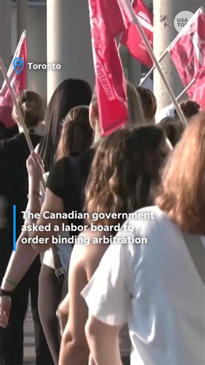 Air Canada flight attendants go on strike over stagnant wages. | The Canton Repository / CantonRep.com | Facebook