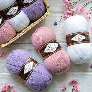 Alize Lanagold Fine Yarn, Wool Acrylic Blend, Knitting Crochet Yarn - Etsy