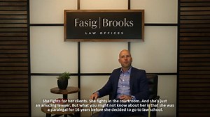 Jimmy Fasig shares his appreciation for the hard work and tenactiy that Dana Brooks has dedicated to her profession. From working as a paralegal for 16 years, to graduating Magna Cum Laude in her law school class, Dana has been a beautiful example of women empowerment and strength. Thank you for all you do Dana! | Fasig Brooks