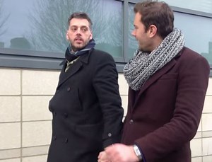 Male radio presenters attempt to expose homophobia in 'holding hands experiment'