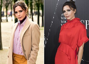 Victoria Beckham Steps Out In Two Stunning Outfits At Paris Fashion Week