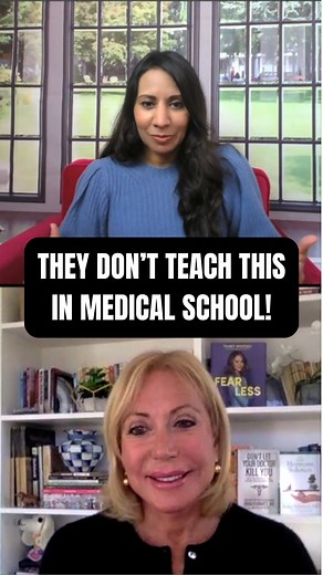 They don't teach THIS in medical school! - Join Dr. Erika Schwartz and me on the Super Woman Wellness Podcast as we dive deep into transforming doctor-patient relationships and why emotional connection matters. #HealthcareRevolution #DoctorLife" | Dr. Taz MD
