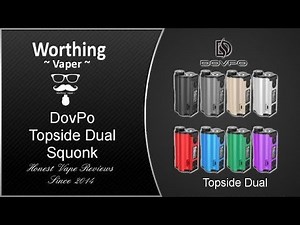 TVC TopSide Dual Squonk ~ 200w of Squonky Goodness from DovPo