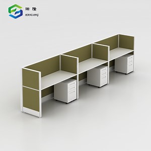 [Hot Item] Wholesale Combination Call Center Cubicals 3 Seaters Office Work Station Desk