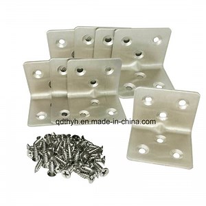 [Hot Item] Stainless Steel Shelf Support Corner Brace Angle Bracket Angle Code Right Angle