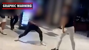 Graphic footage shows moment man fatally stabbed at Fortitude Valley