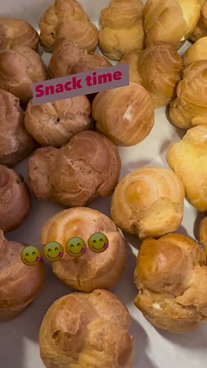 1.1K views · 103 reactions | Break time snack homemade cream puffs #highlights #everyone | Eden Facun | Facebook