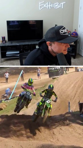 Levi Kitchen battling at Southwick #promotocross #motocross #dirtbikes | Dnxshow