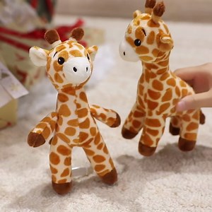 Amazon.com: AmyToo 6 Pcs Stuffed Animals Bulk, 8 Inch Small Stuffed Safari Animals, Zoo Stuffed Animals Set (Sheep Elephants Bear Giraffe Bunny) Baby Shower Party Decor, Easter Gift for Classroom Kids, Girls : Toys & Games