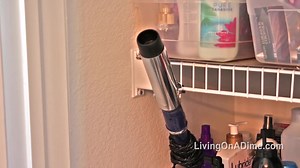 15 reactions | Clever Way To Store Your Curling Iron  25% off Sale NOW! ❤️ Quick and Easy Recipes! ❤️ Dining On A Dime Cookbook www.LivingOnADime.com | Living On A Dime | Facebook