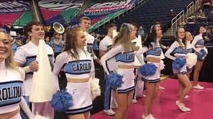 UNC Tar Heel cheerleaders #accwbb | Chatham Journal Newspaper