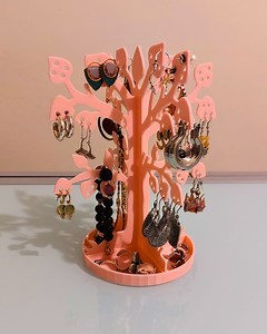 Jewelery Tree 001 STL - 3D Printing Project - Earring, Ring and Bracelet Organizer - Etsy