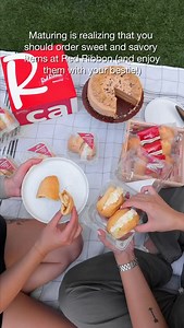 They say maturity is about making wise decisions. We say it’s about ordering sweet and savory because balance is key! 😉 #RedRibbonUSA ⁠ .⁠ .⁠ .⁠ .⁠ .⁠ #pandesal #bread #pandesandwich #sandwich #cake #sweettreat #sweetandsavory #savory | Red Ribbon Bakeshop USA