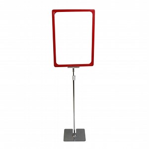 [Hot Item] Supermarket Price Frame Plastic Poster Display Stand with Pop Clip