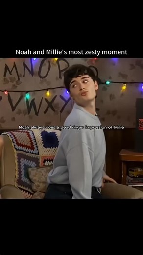 ThunderXXX on Instagram: "Noah and Millie's most zesty moments #strangerthings5 #noahandmillie #zesty"