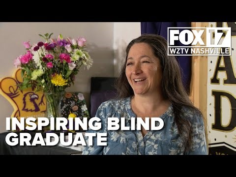 Blind mother of five conquers challenges and graduates magna cum laude from Tennessee Tech