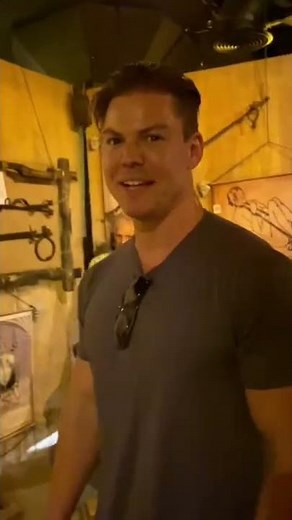 We were randomly invited to the medieval torture museum.