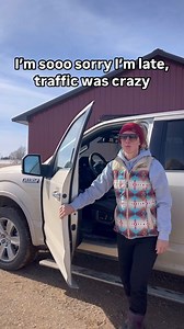 1.6K views · 28 reactions | Traffic... Horse chores... Same thing!  | Bluebonnet | Facebook