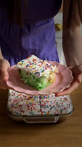 41K views · 129 reactions | Easy Jello Rainbow Cake | Food Pop | Facebook