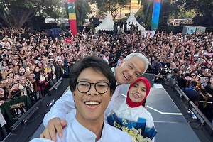 Alam Ganjar Roasting Ayahnya: Kalau Hasil Pemilu Nggak Kencang Buat Apa