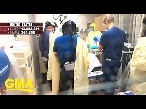 Hospitals struggle with growing number of COVID-19 cases | GMA