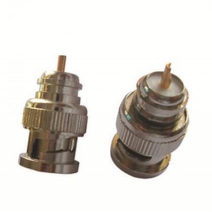 [Hot Item] Nickel Plating Metal BNC Male to RCA Male Adapter Connector