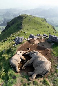 15K views · 623 reactions | Drone view of elephant mom and baby  #worldwideelephantlovers #babyelephant | World wide Elephant lovers | Facebook