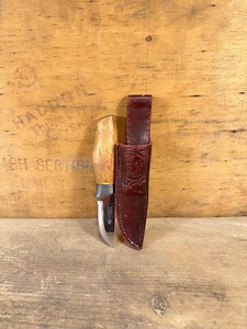 Norwegian Knife With Custom Nordic Details 1980s - Ideal Gift for Hunters and Fishermen! - Etsy