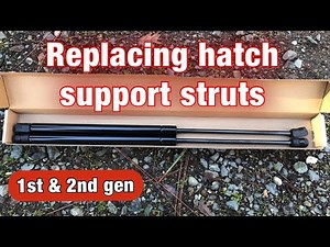 Replacing the rear hatch support struts on a first and second generation Mini Coopers (how to)