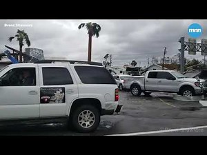 The damage and devastation of Hurricane Michael in Panama City Beach, Florida