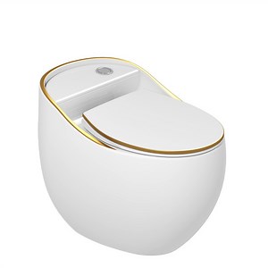[Hot Item] Sanitary Wares Bathroom Toilet Modern Space Saving Waste Trap Ceramic Toilet