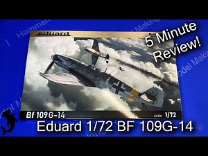 Eduard 1/72 BF 109G-14 | 5 Minute In Box Review