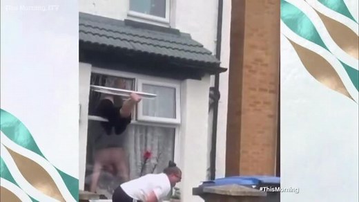 Untold story behind viral window-flash video