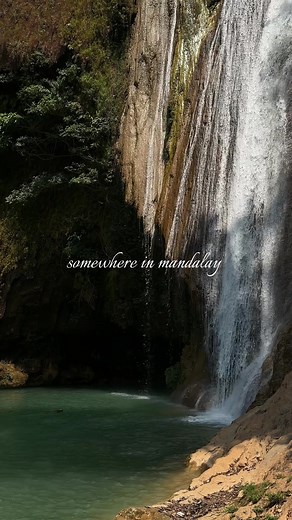 Waterfall in Mandalay, Myanmar Nature