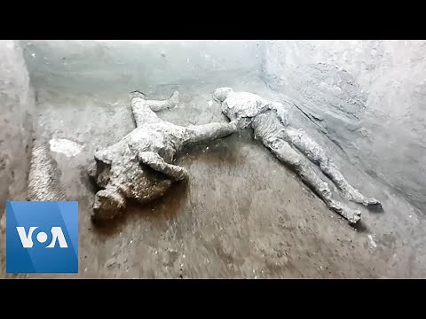 Two Victims of Vesuvius Eruption Found in Pompeii