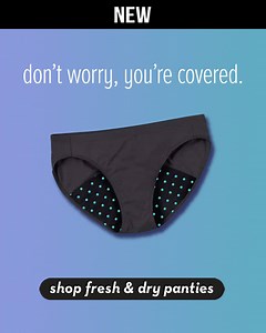🚨 LIMITED EDITION & QUANTITY 🚨 Check out our just-launched Fresh & Dry panty with leak protection liner. Whether it’s enjoying your next workout or laughing as hard as you want, go ahead and live your best life -- we've got you covered 🙌 Shop our Fresh & Dry panty collection here: https://bit.ly/2ZxQha3 | Hanes