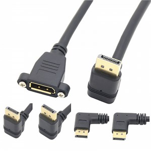 [Hot Item] Displayport Female Panel Mount Cable Dp Cable High-Quality Displayport Female Panel Mount Cable for Seamless Connections