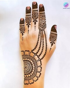 Beautiful jewellery mehndi design #mehndi #design #jewellery #henna #art #artist #hennaart #holi #Gorgeous #mehndiworld | Mehndi World